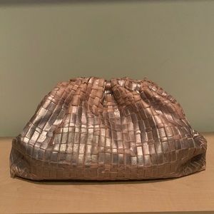 Maria La Rosa Laminated Woven Bag